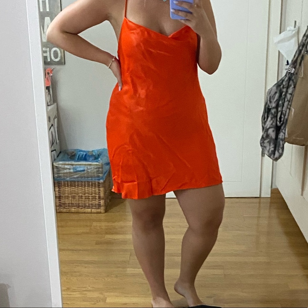 NWT zara backless mini dress! Size XL
